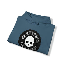 Load image into Gallery viewer, CERTIFIED 100% GOTH Unisex Heavy Blend™ Hooded Sweatshirt - Black