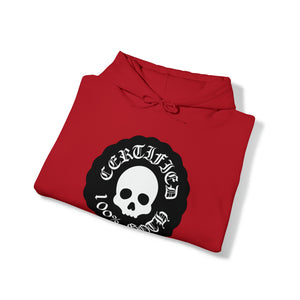 CERTIFIED 100% GOTH Unisex Heavy Blend™ Hooded Sweatshirt - Black