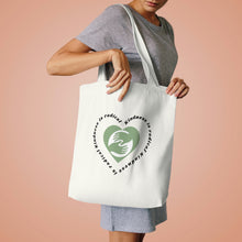 Load image into Gallery viewer, Kindness is Radical Cotton Tote Bag