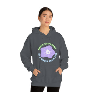 Proud (Co-)Parent (of a Single Brain Cell) Unisex Heavy Blend™ Hooded Sweatshirt