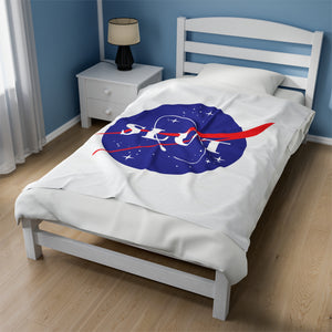 Space Slut Velveteen Plush Blanket