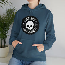 Load image into Gallery viewer, CERTIFIED 100% GOTH Unisex Heavy Blend™ Hooded Sweatshirt - Black