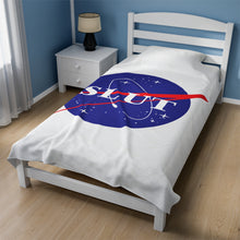 Load image into Gallery viewer, Space Slut Velveteen Plush Blanket