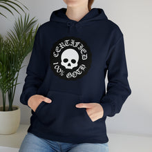 Load image into Gallery viewer, CERTIFIED 100% GOTH Unisex Heavy Blend™ Hooded Sweatshirt - Black