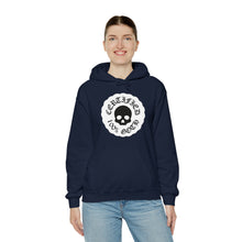 Load image into Gallery viewer, CERTIFIED 100% GOTH Unisex Heavy Blend™ Hooded Sweatshirt - White Variant