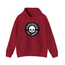 Load image into Gallery viewer, CERTIFIED 100% GOTH Unisex Heavy Blend™ Hooded Sweatshirt - Black