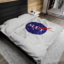 Load image into Gallery viewer, Space Slut Velveteen Plush Blanket