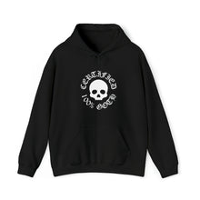 Load image into Gallery viewer, CERTIFIED 100% GOTH Unisex Heavy Blend™ Hooded Sweatshirt - Black