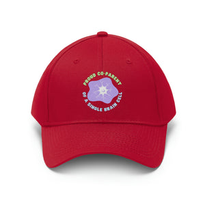 Proud (Co-)Parent (of a Single Brain Cell) Unisex Twill Hat