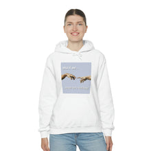 Load image into Gallery viewer, &quot;What if We Recreated the Creation of Adam by Leonardo Da Vinci...and We Were Both Boys?&quot; Unisex Heavy Blend™ Hooded Sweatshirt