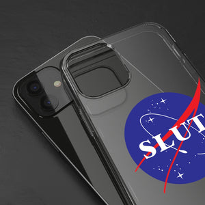 Space Slut Clear Phone Cases