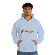 Load image into Gallery viewer, &quot;What if We Recreated the Creation of Adam by Leonardo Da Vinci...and We Were Both Boys?&quot; Unisex Heavy Blend™ Hooded Sweatshirt