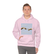 Load image into Gallery viewer, &quot;What if We Recreated the Creation of Adam by Leonardo Da Vinci...and We Were Both Boys?&quot; Unisex Heavy Blend™ Hooded Sweatshirt