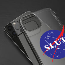 Load image into Gallery viewer, Space Slut Clear Phone Cases