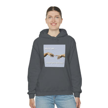 Load image into Gallery viewer, &quot;What if We Recreated the Creation of Adam by Leonardo Da Vinci...and We Were Both Boys?&quot; Unisex Heavy Blend™ Hooded Sweatshirt