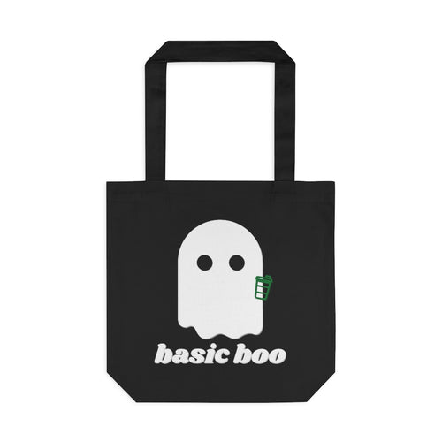 Basic Boo Cotton Tote Bag