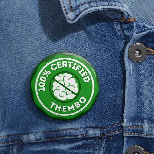 100% Certified Thembo Pin Buttons