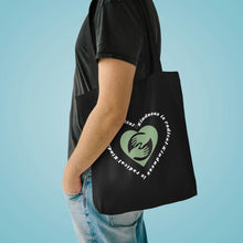 Load image into Gallery viewer, Kindness is Radical Cotton Tote Bag