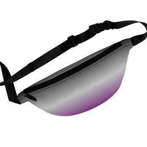 Asexual Flag Gradient Fanny Pack