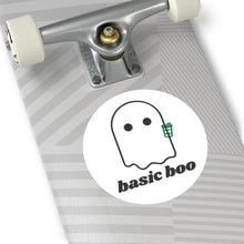 Load image into Gallery viewer, Basic Boo Round Vinyl Stickers - Frost