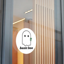 Load image into Gallery viewer, Basic Boo Round Vinyl Stickers - Frost