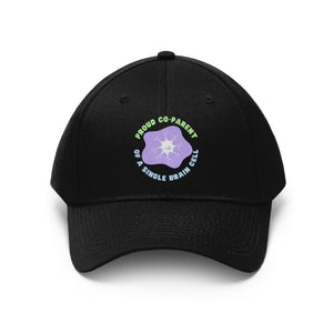 Proud (Co-)Parent (of a Single Brain Cell) Unisex Twill Hat