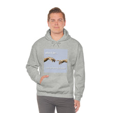 Load image into Gallery viewer, &quot;What if We Recreated the Creation of Adam by Leonardo Da Vinci...and We Were Both Boys?&quot; Unisex Heavy Blend™ Hooded Sweatshirt