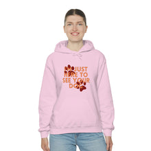 Load image into Gallery viewer, I&#39;m Just Here to See Your Dog Unisex Heavy Blend™ Hooded Sweatshirt