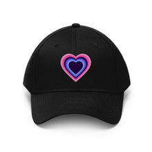 Load image into Gallery viewer, Omnisexual Pride Heart Unisex Twill Hat