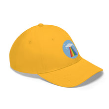 Load image into Gallery viewer, UFO Rainbow Beam Unisex Twill Hat