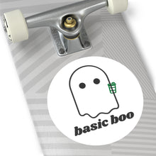 Load image into Gallery viewer, Basic Boo Round Vinyl Stickers - Frost