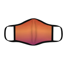 Load image into Gallery viewer, Lesbian Pride Gradient Flag Fitted Polyester Face Mask