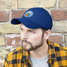 Load image into Gallery viewer, UFO Rainbow Beam Unisex Twill Hat