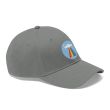 Load image into Gallery viewer, UFO Rainbow Beam Unisex Twill Hat